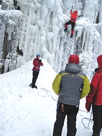 Sandstone Ice Park